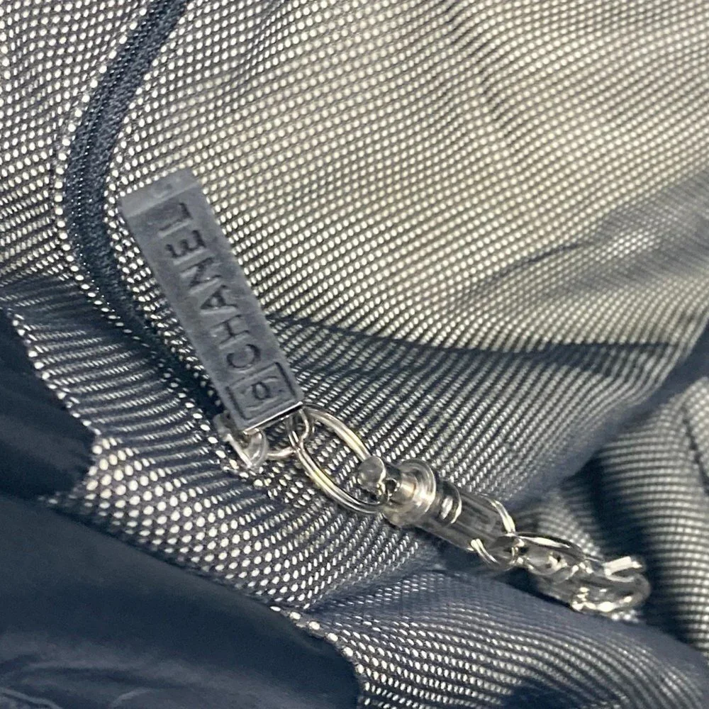 CHANEL Black Logo Shoulder Bag